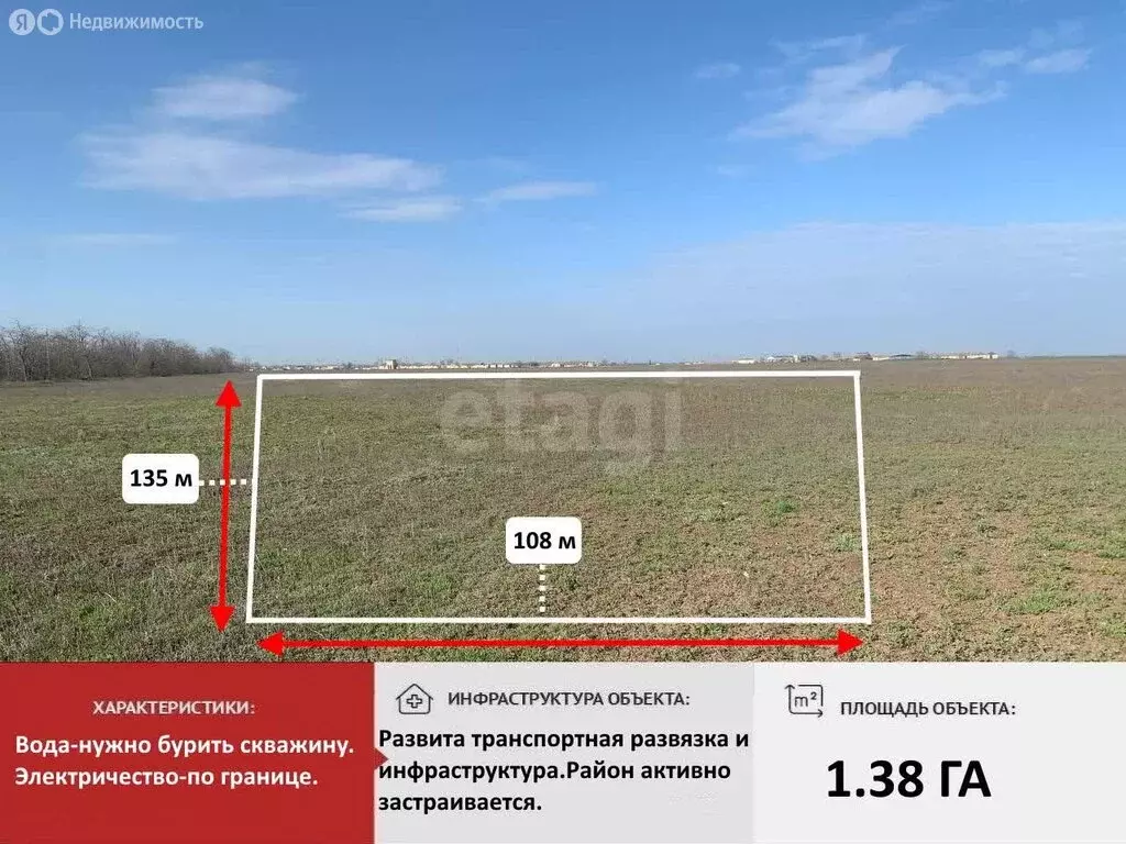 Участок в Колодезянское сельское поселение, село Докучаево (138.43 м) - Фото 1