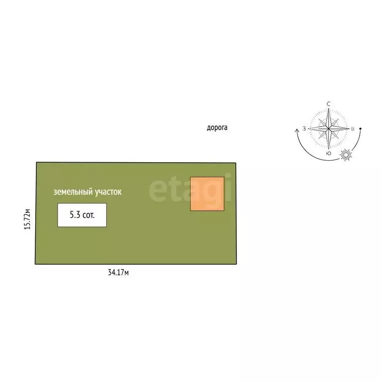 Дом в Керчь, улица Скасси, 30 (29.5 м) - Фото 2