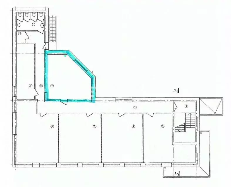 Офис в Ульяновская область, Ульяновск просп. Созидателей, 8А (36 м) - Фото 1