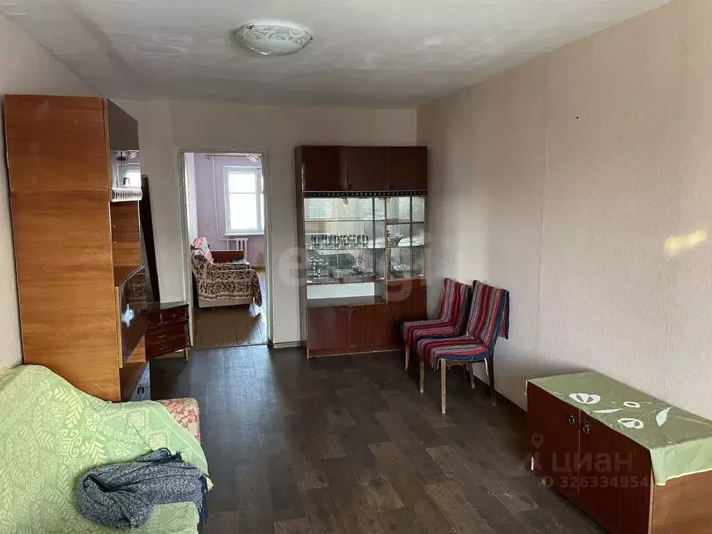 2-к кв. Чувашия, Чебоксары ул. Патриса Лумумбы, 14 (45.2 м) - Фото 1