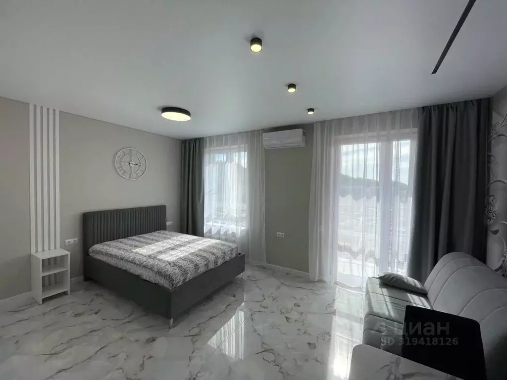 Студия Краснодарский край, Сочи ул. Искры, 88к1 (30.0 м) - Фото 1