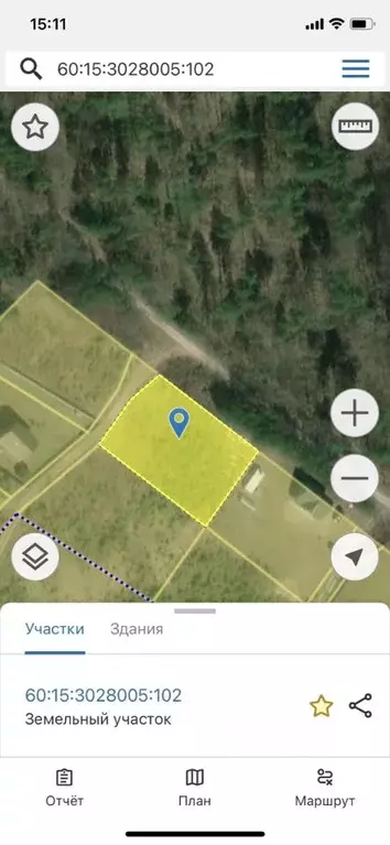 Участок в Псковская область, Печорский муниципальный округ, д. Кривск  ... - Фото 2