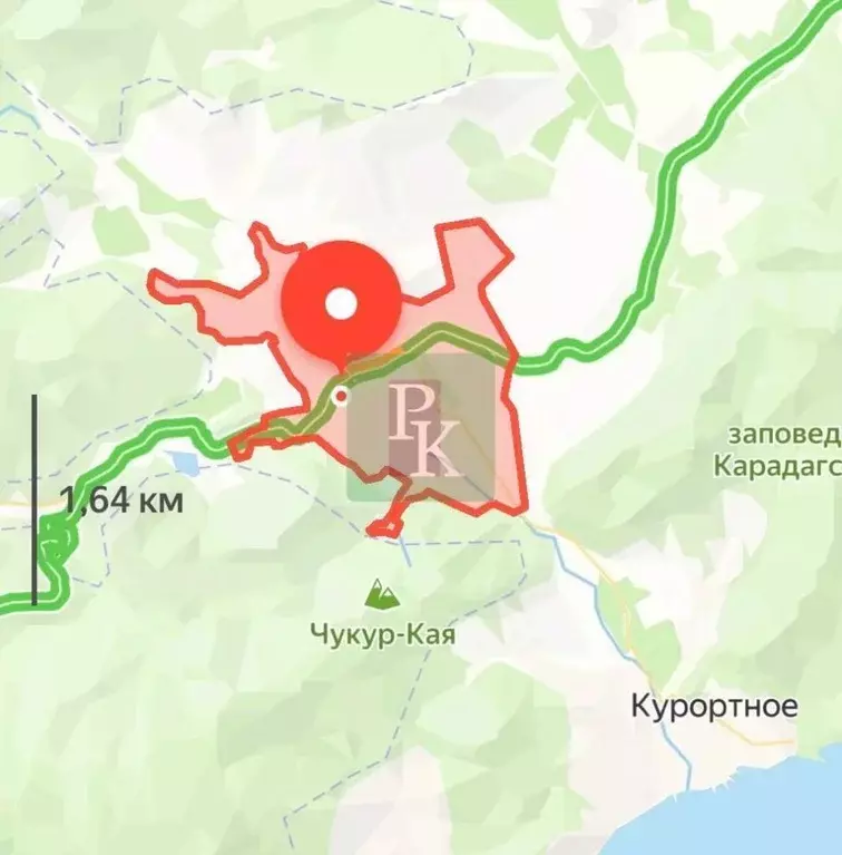 Участок в Крым, Феодосия муниципальный округ, Щебетовка пгт ул. ... - Фото 1