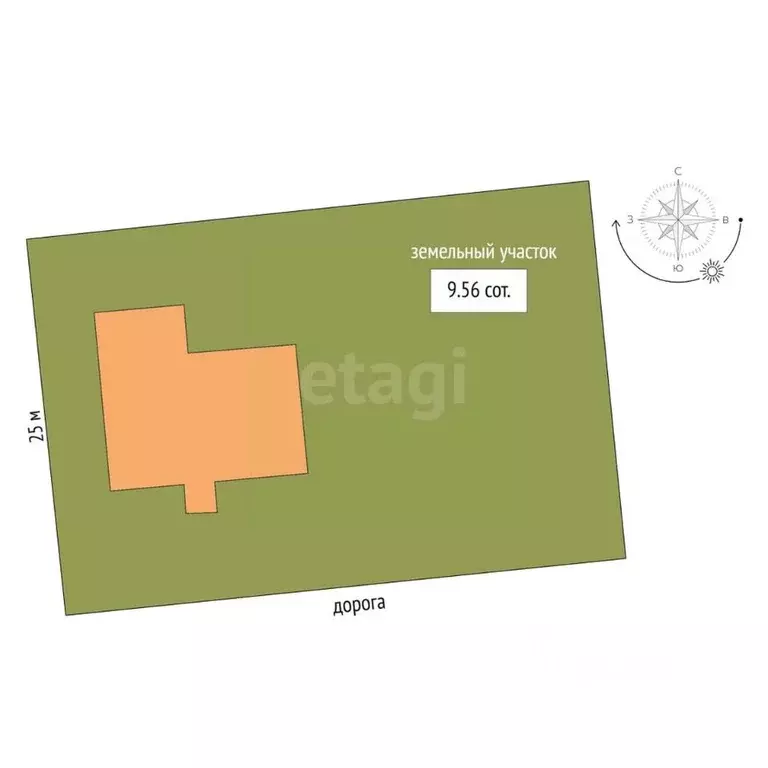 Дом в Омская область, Омский район, Магистральное с/пос, Деревня ... - Фото 1