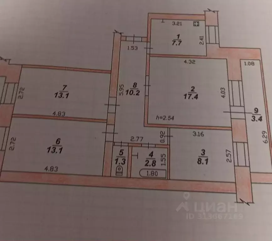 4-к кв. Татарстан, Елабуга ул. Тази Гиззата, 16/73 (73.0 м) - Фото 0