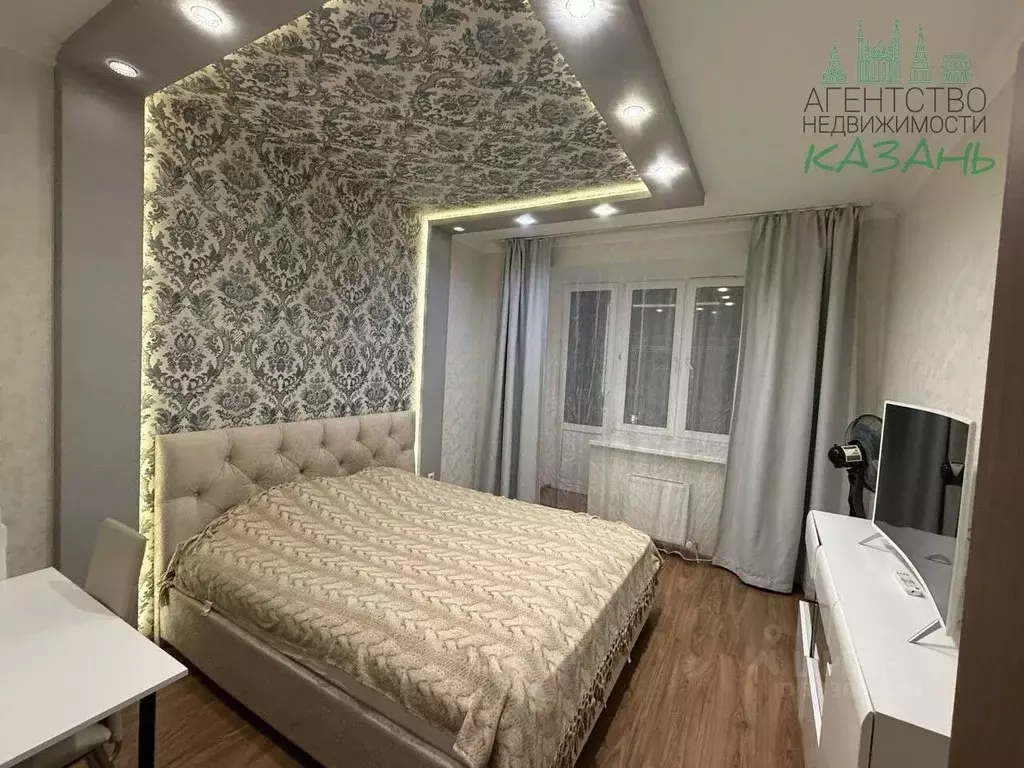 3-к кв. Татарстан, Казань ул. Баки Урманче, 7 (88.3 м) - Фото 2