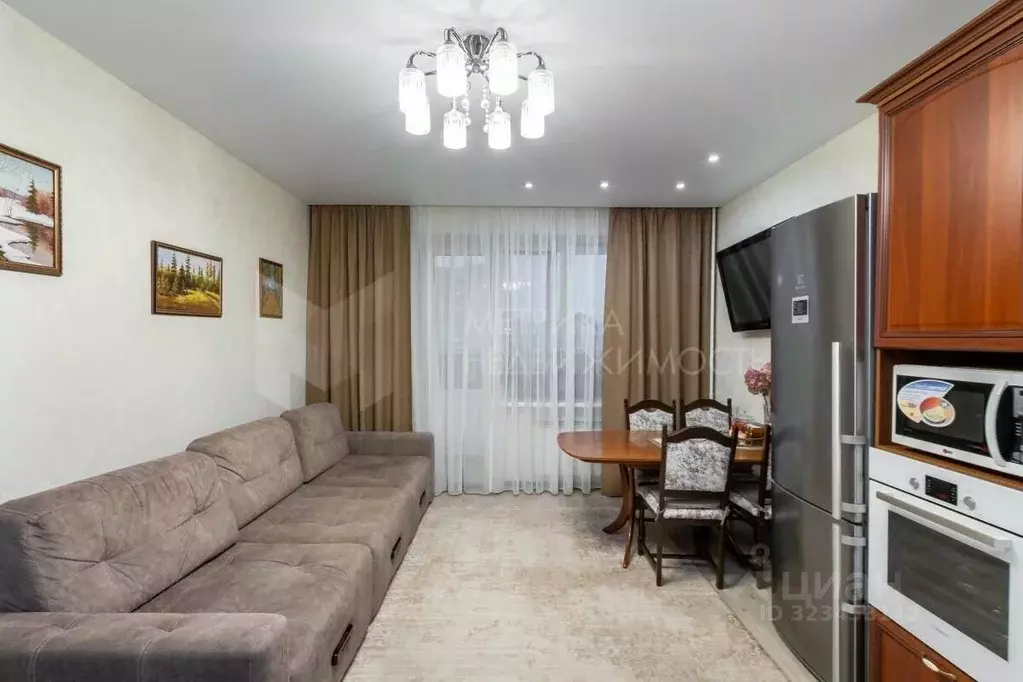 2-к кв. Тюменская область, Тюмень ул. Линейная, 7 (67.0 м) - Фото 1