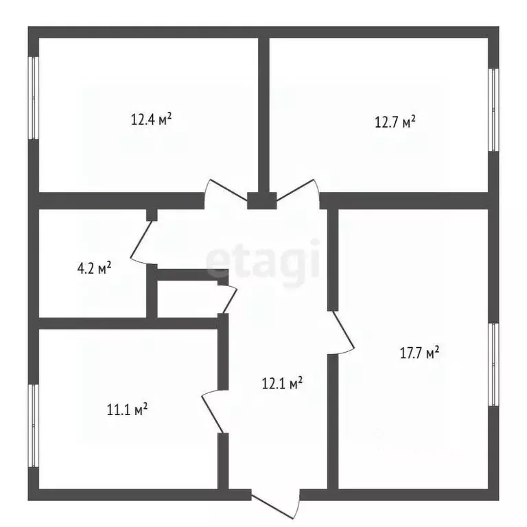 Дом в Воронежская область, Верхнемамонский район, Ольховатское с/пос, ... - Фото 2