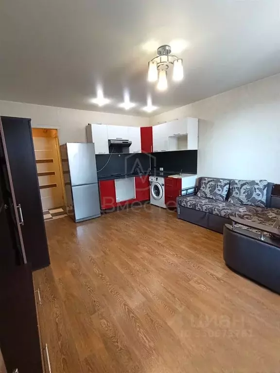 Студия Новосибирская область, Новосибирск ул. Виктора Уса, 13 (24.9 м) - Фото 2