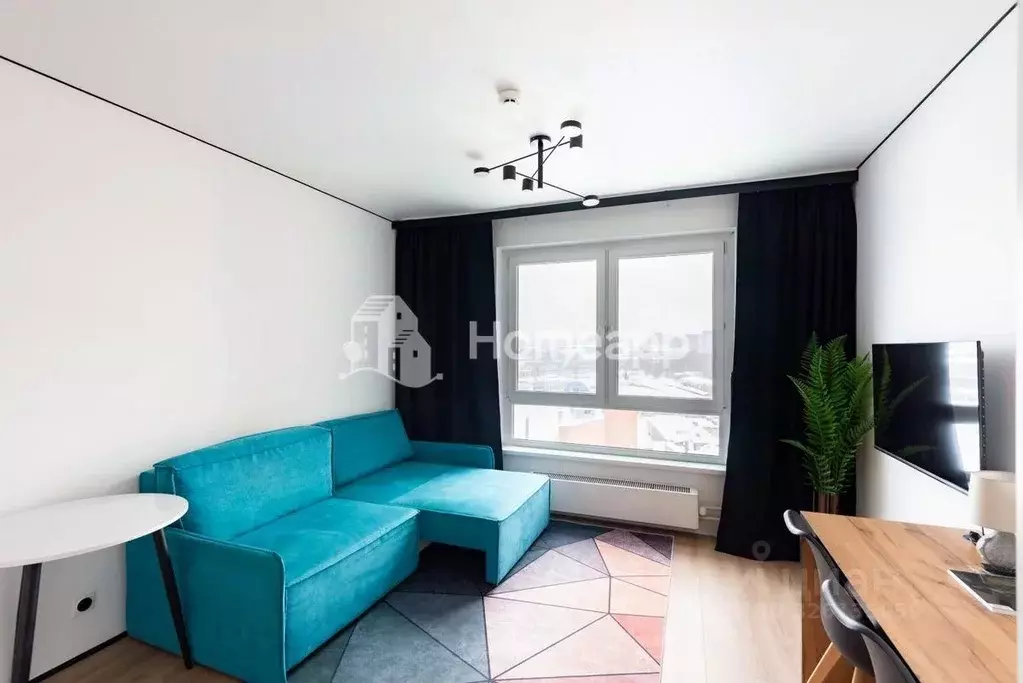 Студия Москва ул. Сокольнический Вал, 1 (21.7 м) - Фото 1