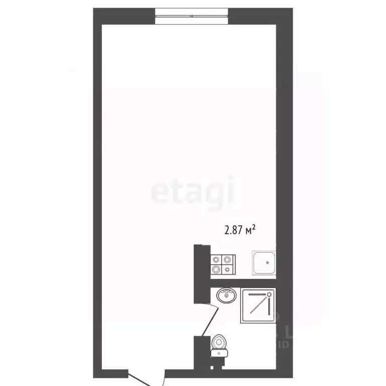 Студия Ямало-Ненецкий АО, Муравленко Школьная ул., 3 (18.0 м) - Фото 1