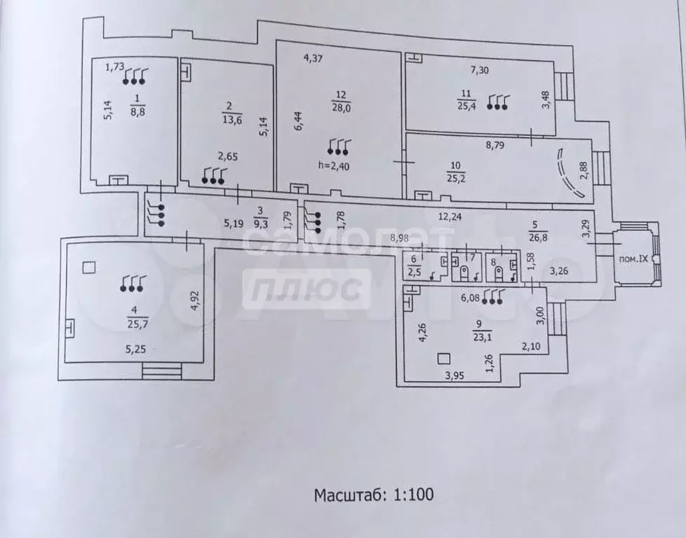 Продам помещение свободного назначения, 192 м - Фото 0