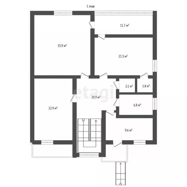 Дом в Крым, Сакский район, с. Уютное, Прибой СПК ул. Дачная, 32 (403 ... - Фото 2