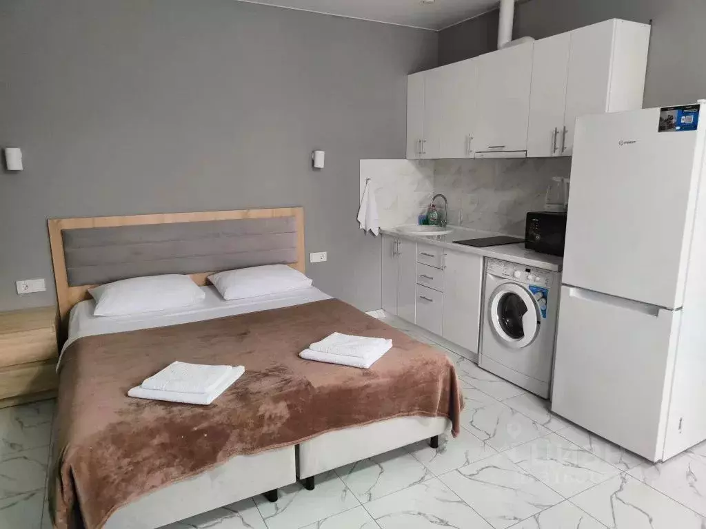 Студия Краснодарский край, Сириус пгт ул. Старошкольная, 21А (25.0 м) - Фото 0