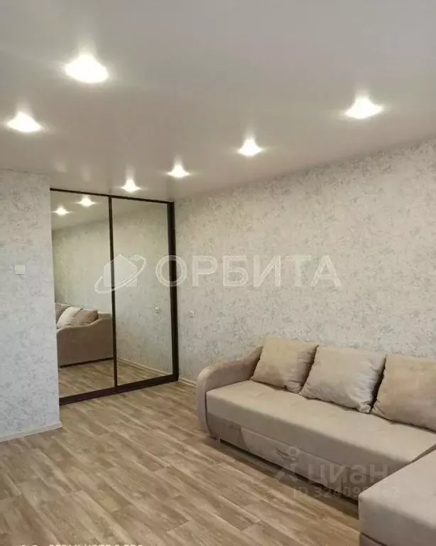 1-к кв. Тюменская область, Тюмень Сосьвинская ул., 47 (35.0 м) - Фото 2