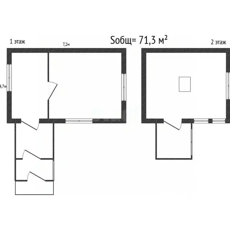Дом в Брянская область, Брянск Бежицкая ул. (71 м) - Фото 2