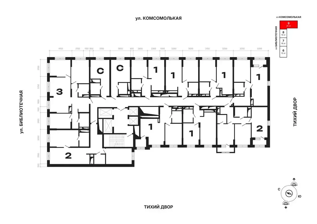 1-комнатная квартира: Екатеринбург, жилой район Втузгородок, ЖК Алиса ... - Фото 2
