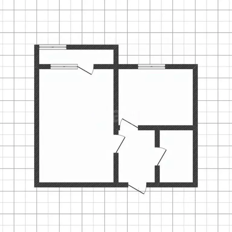 1-к кв. Курская область, Курск просп. Анатолия Дериглазова, 91 (36.0 ... - Фото 2
