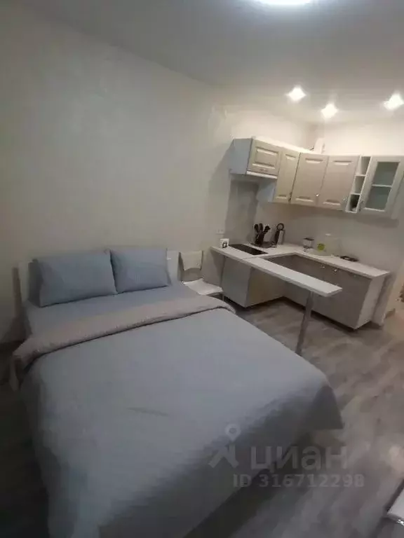 Студия Санкт-Петербург ул. Плесецкая, 10 (25.0 м) - Фото 0