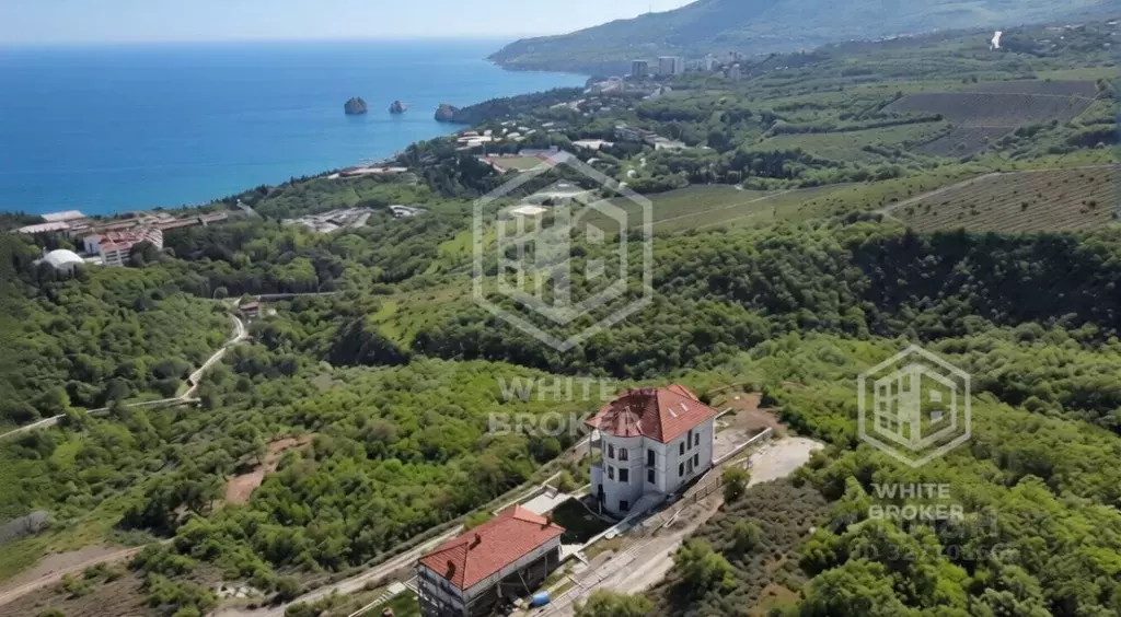 Дом в Крым, Ялта муниципальный округ, Гурзуф пгт  (900 м) - Фото 1