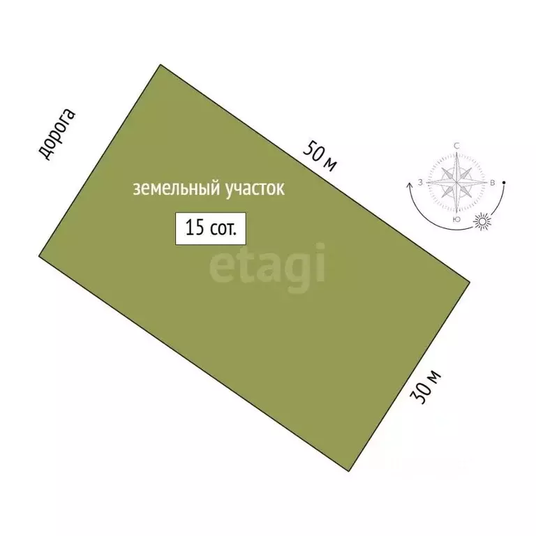 Участок в Мордовия, Саранск городской округ, пос. Озерный ул. Полевая ... - Фото 1