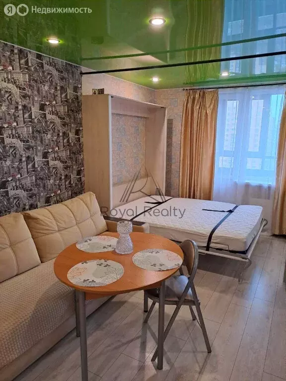 Квартира-студия: Санкт-Петербург, улица Доблести, 7к2 (26 м) - Фото 1