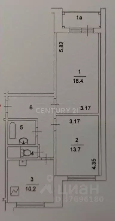 2-к кв. Москва ул. Новаторов, 36К3 (55.5 м) - Фото 1