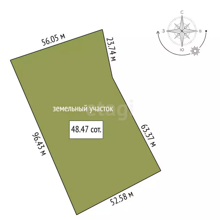 Дом в село Большое Сорокино, переулок А. Матросова (78.8 м) - Фото 1