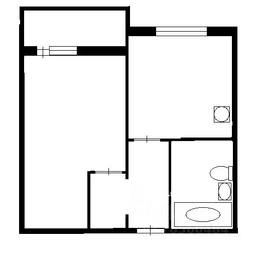 1-к кв. Санкт-Петербург ул. Чарушинская, 12 (34.1 м) - Фото 2