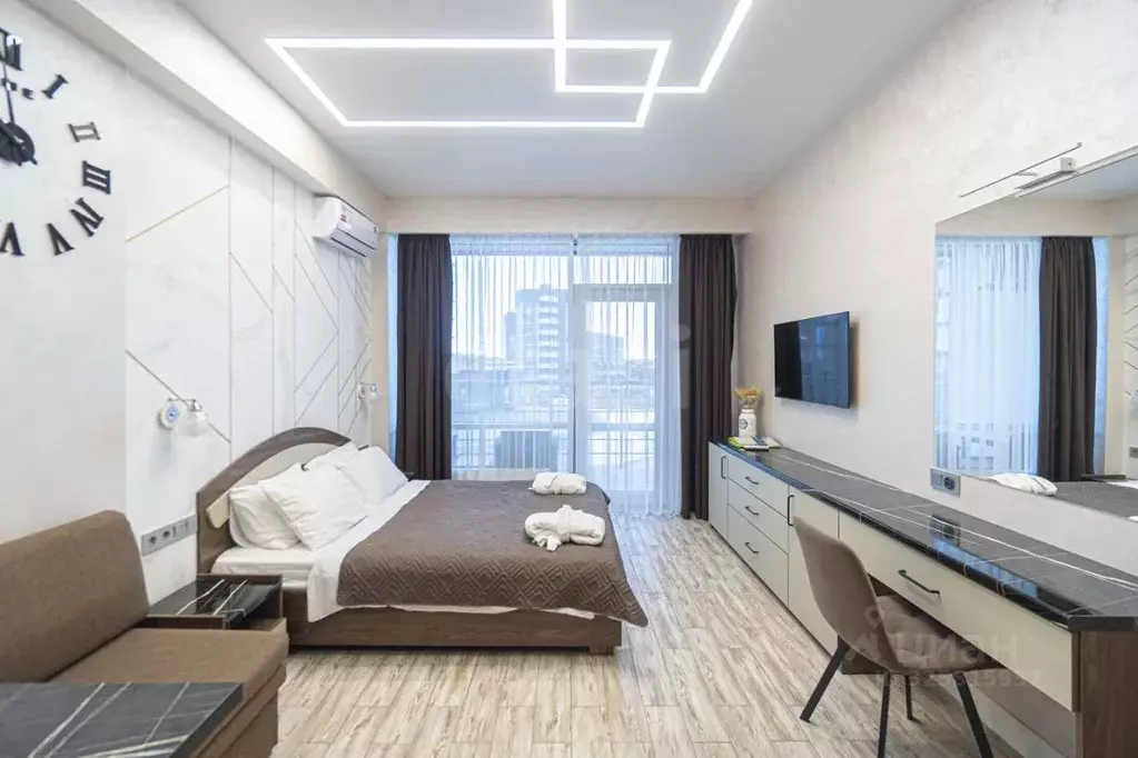 Студия Севастополь ул. Парковая, 7 (36.2 м) - Фото 1