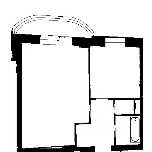 1-к кв. Санкт-Петербург Варшавская ул., 19к5 (39.0 м) - Фото 2