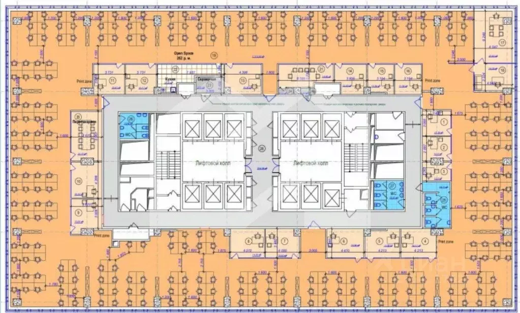 Помещение свободного назначения в Москва Профсоюзная ул., 65к1 (1745 ... - Фото 2