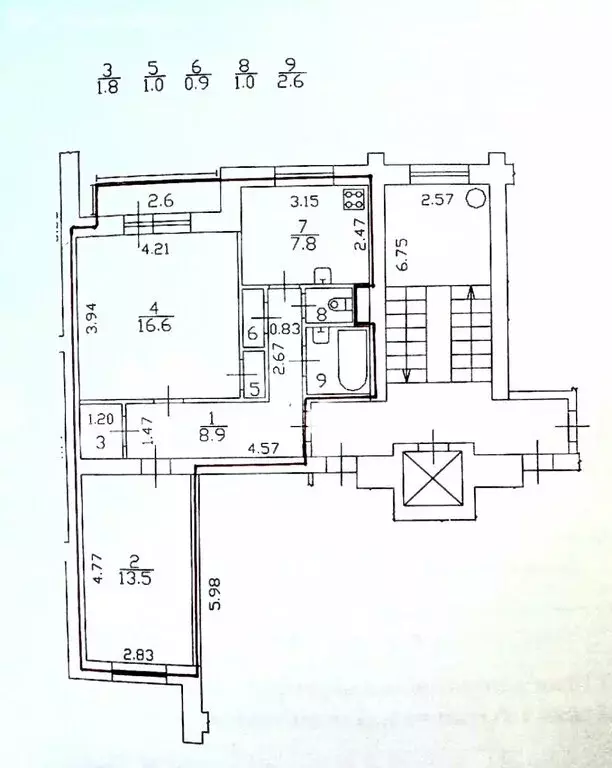 2-комнатная квартира: Петергоф, Чебышёвская улица, 8к1 (54 м) - Фото 0