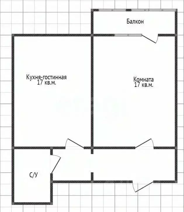 1-к кв. Курганская область, Курган Заозерный жилрайон, 4-й мкр, 31 ... - Фото 2