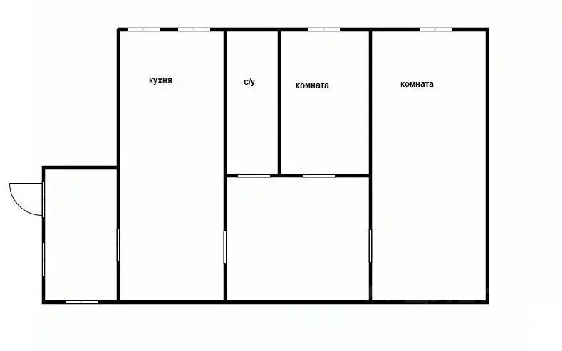 2-к кв. Приморский край, Уссурийск ул. Нахимова, 9Б (68.0 м) - Фото 1