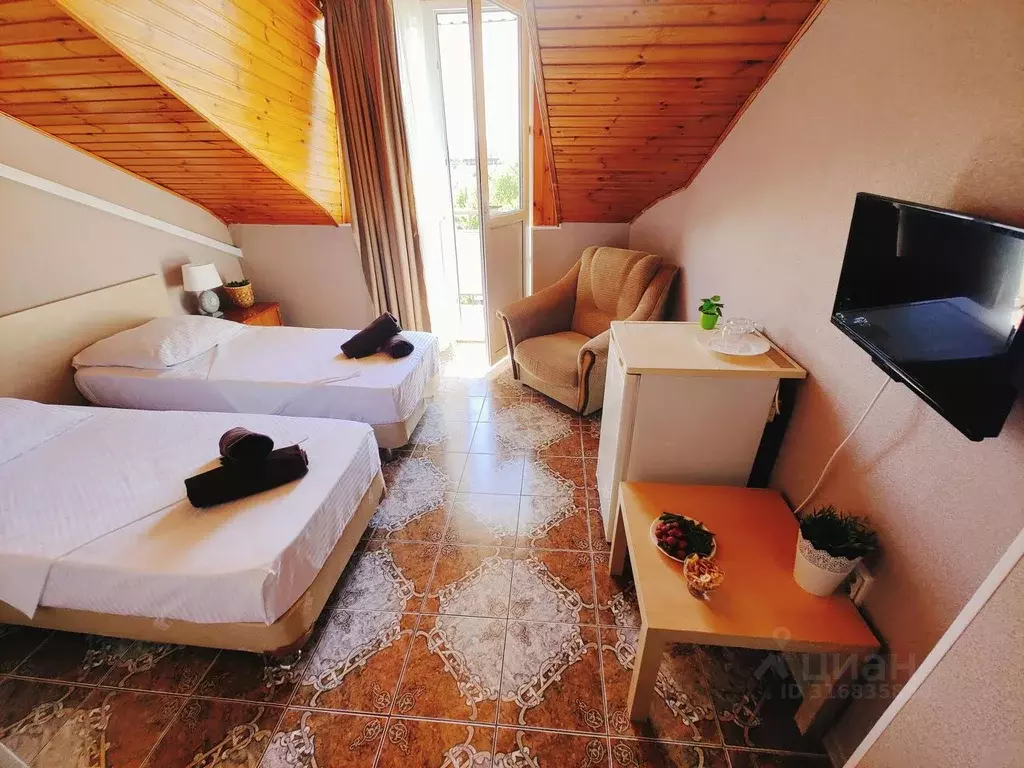 Комната Краснодарский край, Анапа Пионерский просп., 36Д (16.0 м) - Фото 0