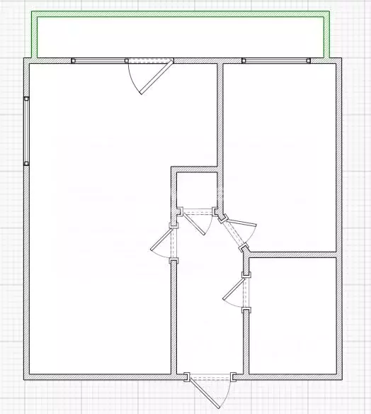 1-к кв. Пензенская область, Пенза Московская ул., 40 (33.1 м) - Фото 2