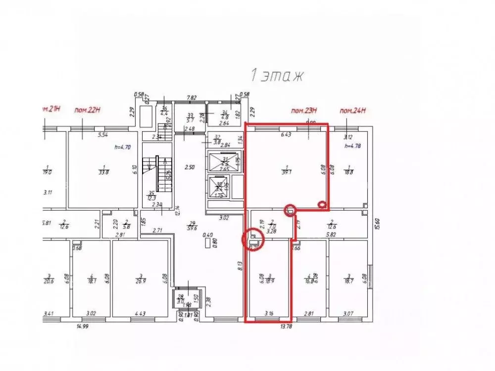 Торговая площадь в Москва Люблинская ул., 78к2 (65 м) - Фото 2