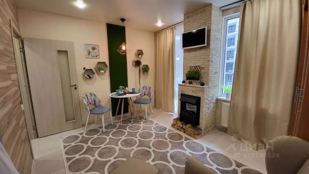 Студия Санкт-Петербург бул. Александра Грина, 1 (28.0 м) - Фото 1