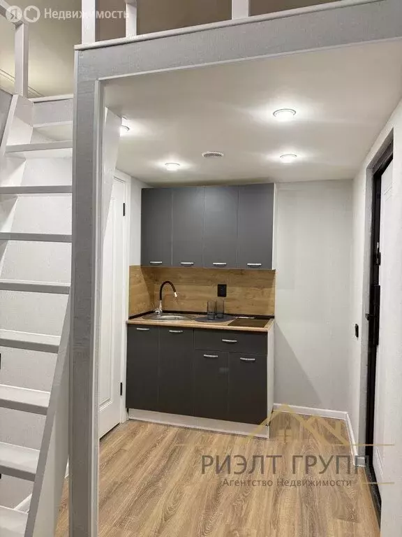 Квартира-студия: Казань, улица Абжалилова, 1/82 (18.5 м) - Фото 2