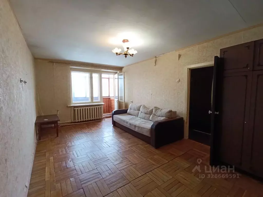 1-к кв. Московская область, Пушкино проезд 2-й Фабричный, 14 (34.8 м) - Фото 1