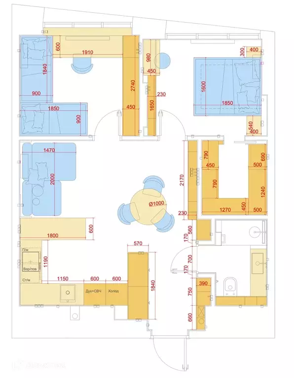 Продаётся 2-к квартира, 47.2 м - Фото 1