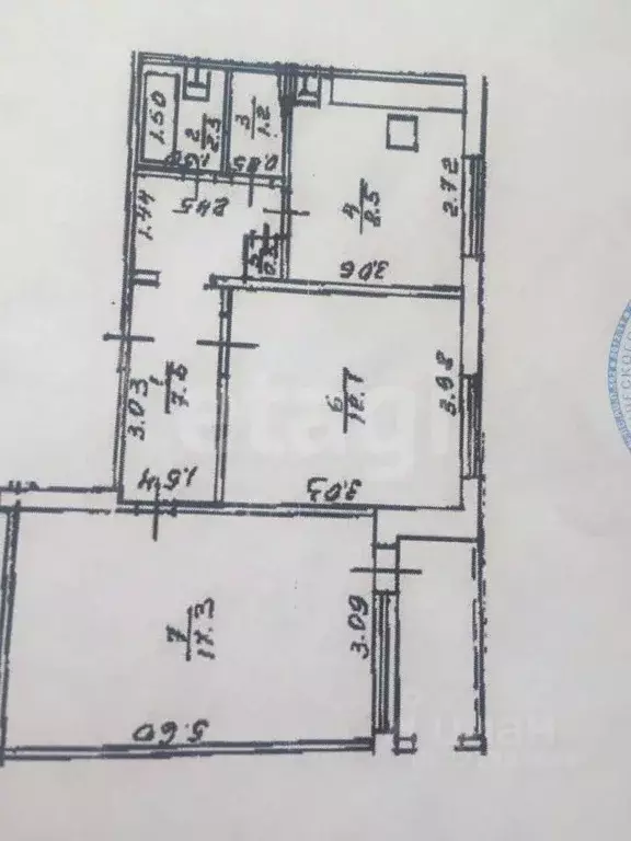 2-к кв. Башкортостан, Уфа ул. Уфимское Шоссе, 23/2 (67.5 м) - Фото 1