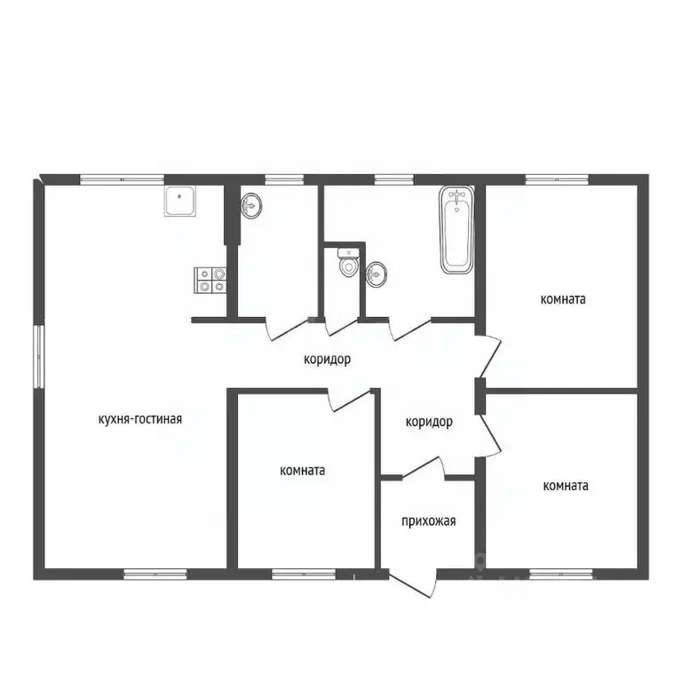 Дом в Воронежская область, Воронеж ул. Приозерная, 36 (119 м) - Фото 2