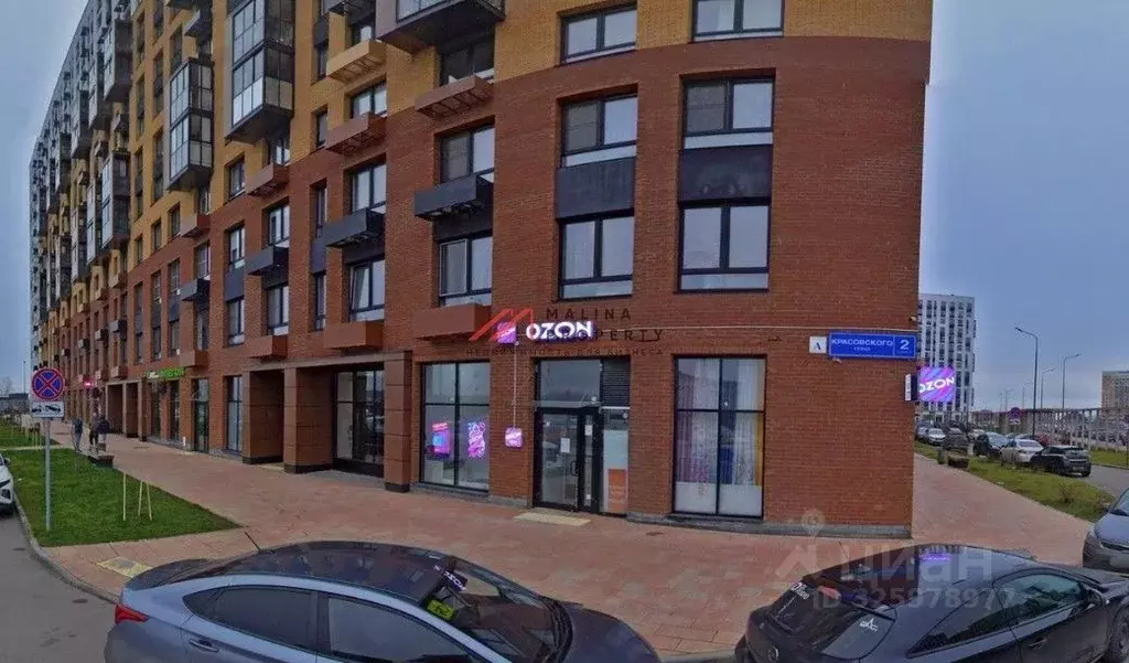 Торговая площадь в Москва ул. Красовского, 2к2 (133 м) - Фото 1