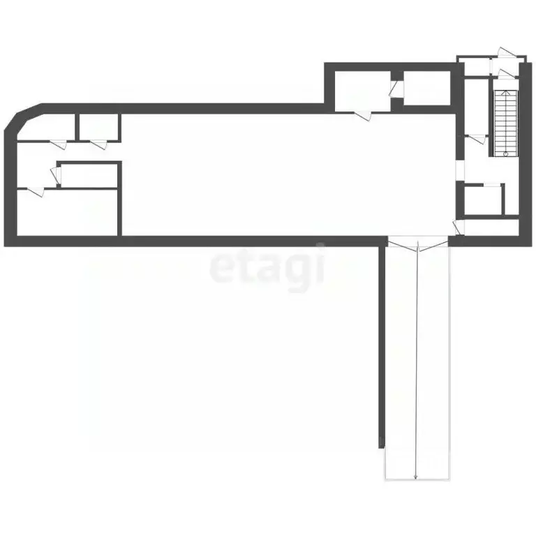 Торговая площадь в Омская область, Омск просп. Комарова, 8к1 (1000 м) - Фото 2