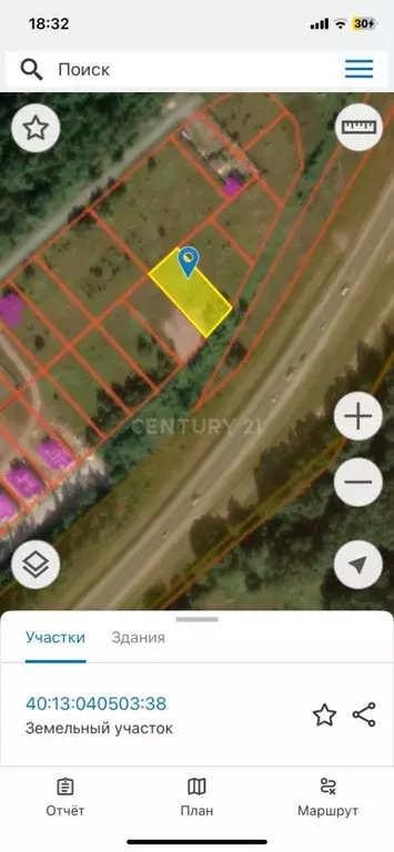 Участок в Калужская область, Малоярославецкий район, с. Коллонтай ... - Фото 2