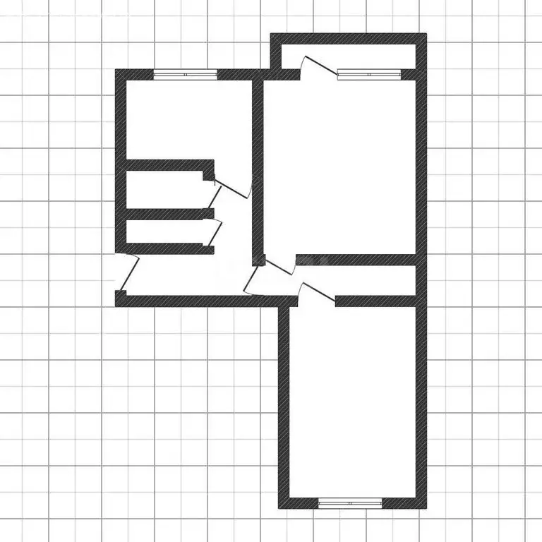 2-комнатная квартира: Абакан, Аскизская улица, 154 (43.7 м) - Фото 1