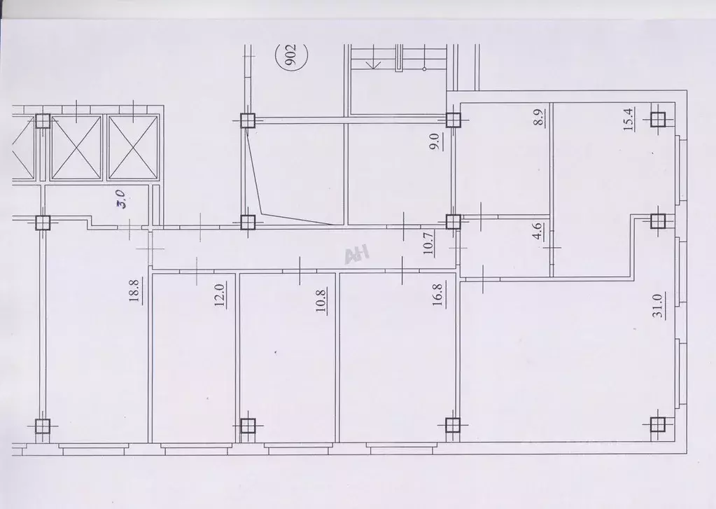 Офис в Москва Научный проезд, 12 (209 м) - Фото 2
