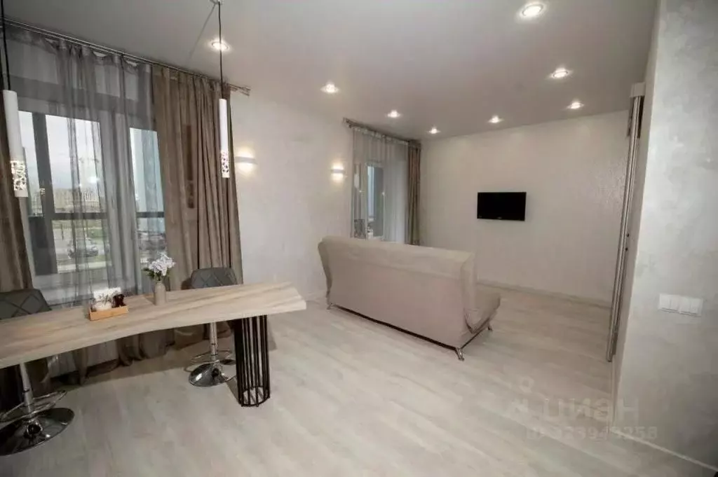 1-к кв. Татарстан, Казань Портовая ул., 37к1 (37.0 м) - Фото 2